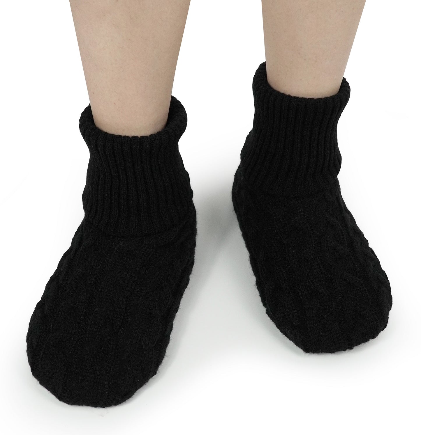 BenSorts Fuzzy Slipper Socks for Women Non Slip House Socks with Grips Gifts