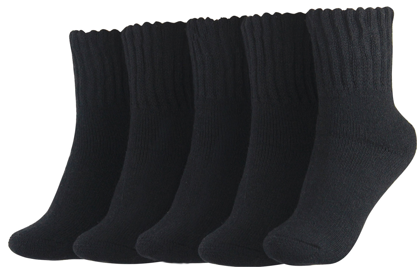 BenSorts Women's Winter Boots Socks Thick Warm Cozy Crew Socks Solid Color Gifts