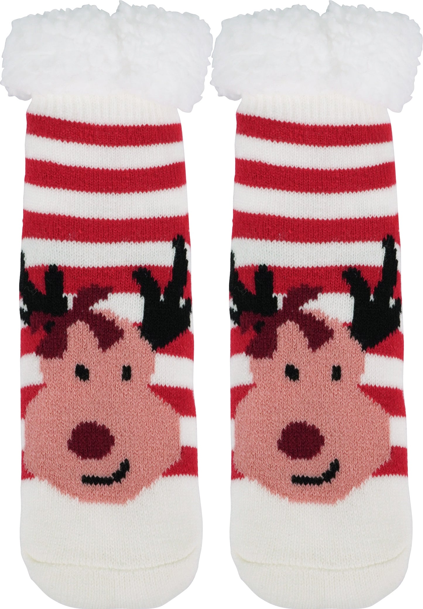 BenSorts Kids Slipper Socks Girls Boys Warm Fuzzy Fleece Christmas Socks Gift Stocking Stuffers