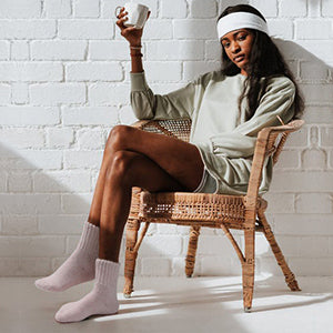 BenSorts Women's Winter Boots Socks Thick Warm Cozy Crew Socks Solid Color Gifts