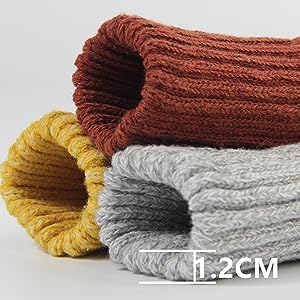 BenSorts Women's Winter Boots Socks Thick Warm Cozy Crew Socks Solid Color Gifts