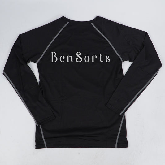 BenSorts Long Sleeve Sports Athletic Shirts