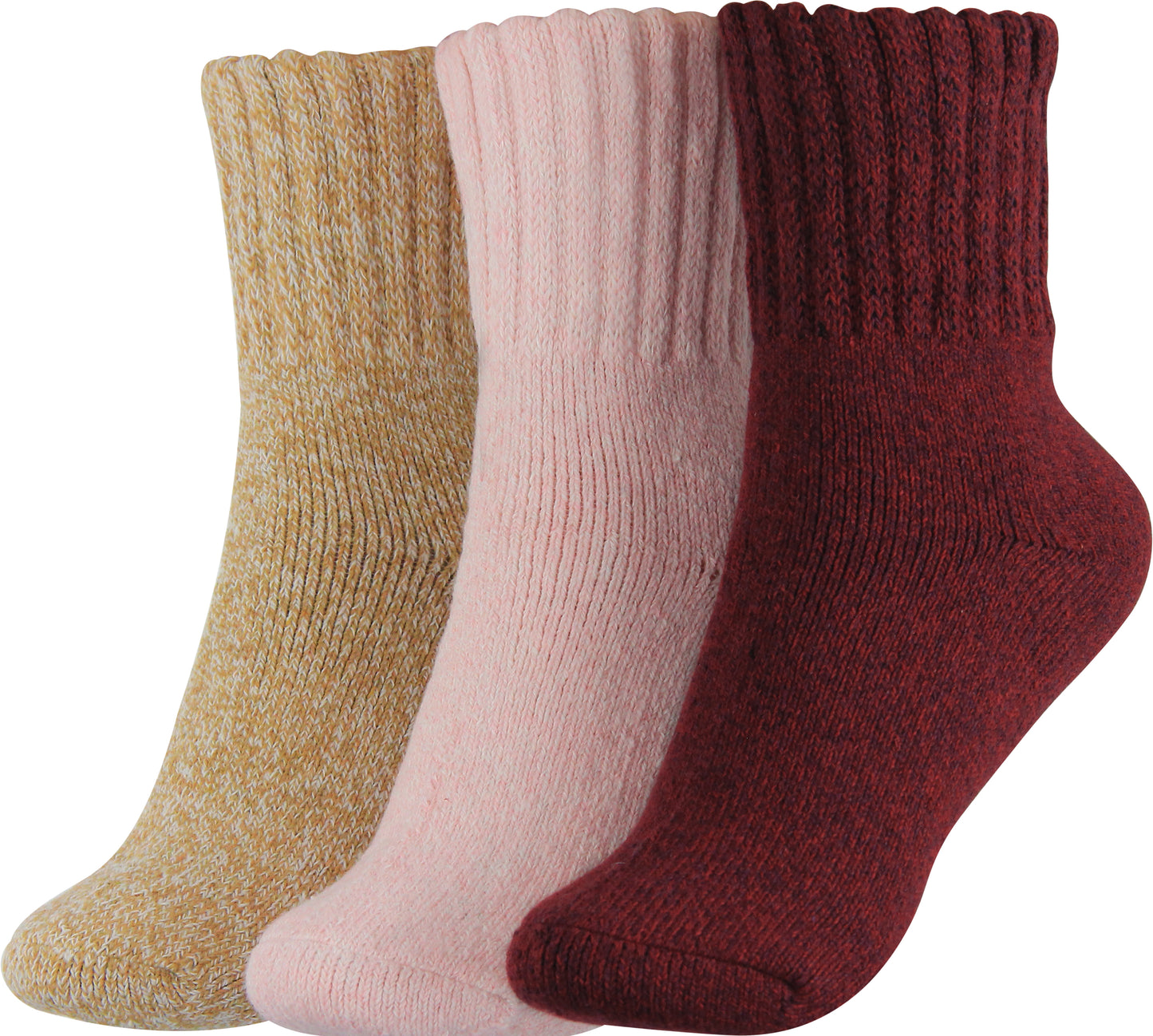 BenSorts Women's Winter Boots Socks Thick Warm Cozy Crew Socks Solid Color Gifts