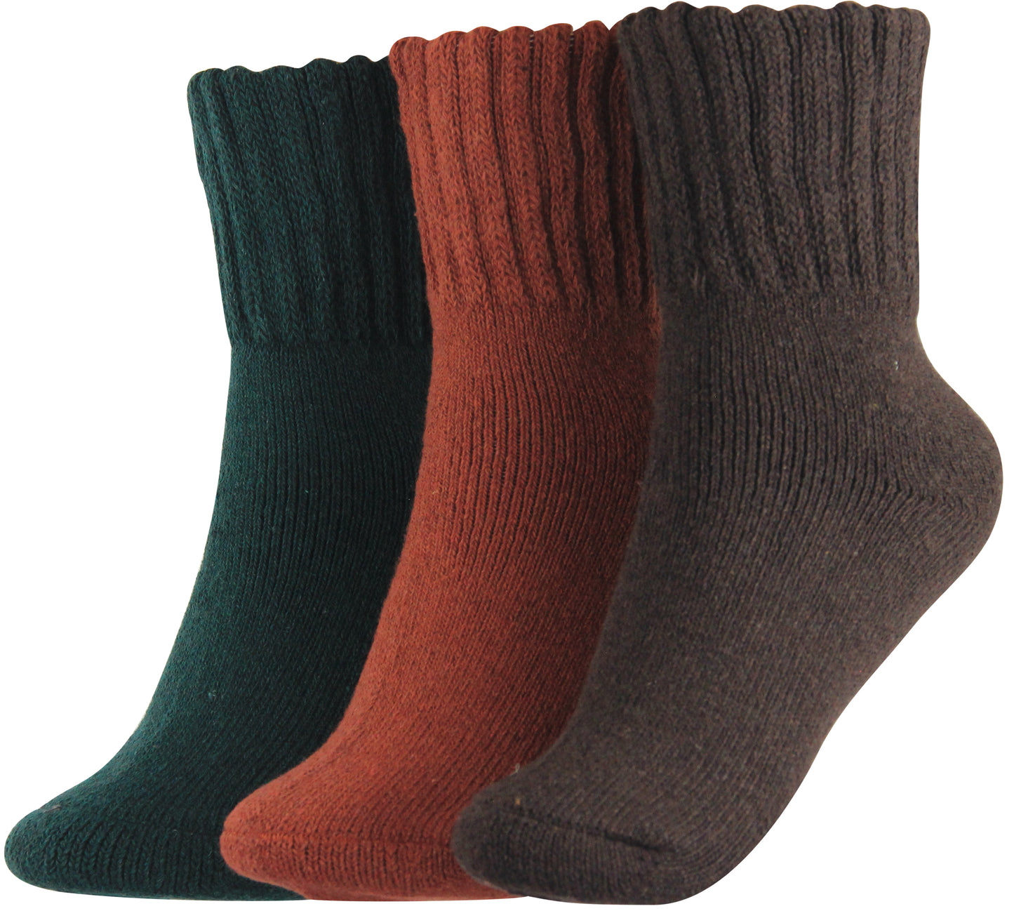 BenSorts Women's Winter Boots Socks Thick Warm Cozy Crew Socks Solid Color Gifts