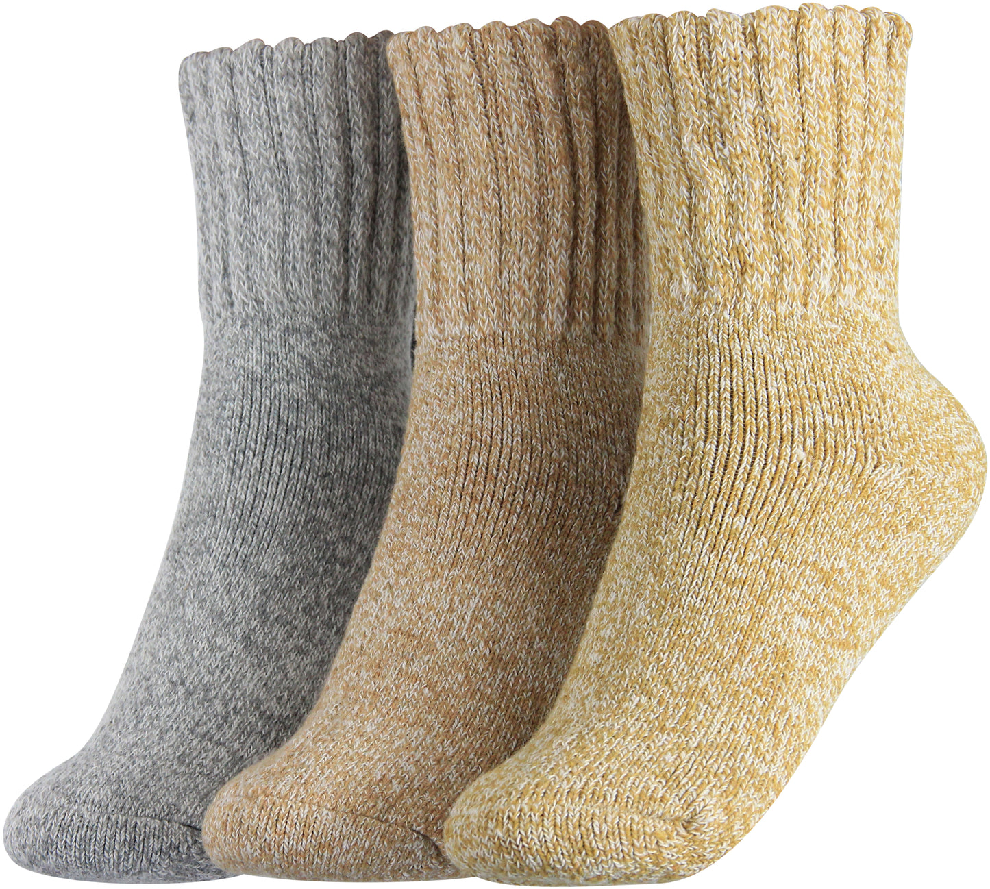 BenSorts Women's Winter Boots Socks Thick Warm Cozy Crew Socks Solid Color Gifts
