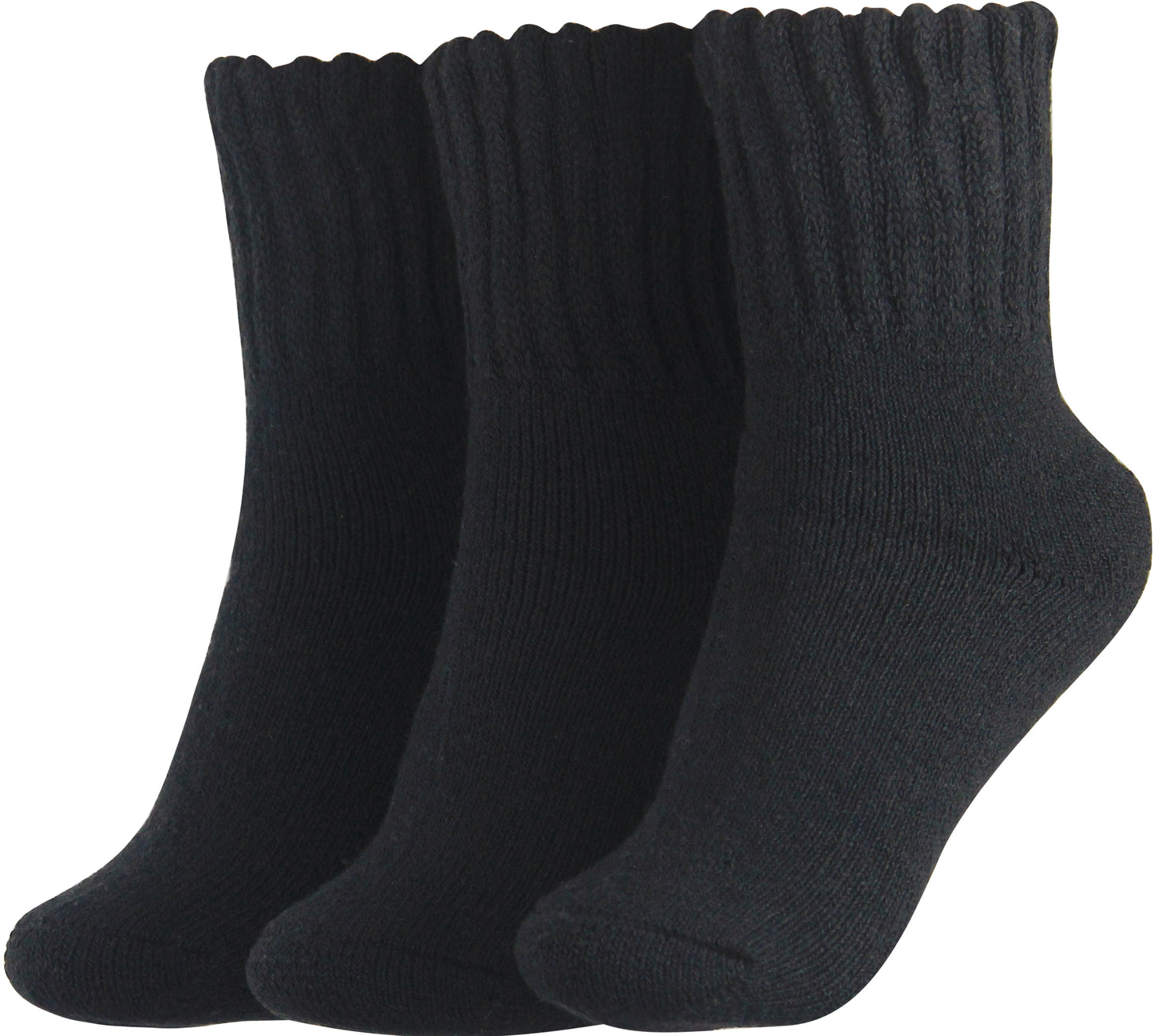BenSorts Women's Winter Boots Socks Thick Warm Cozy Crew Socks Solid Color Gifts