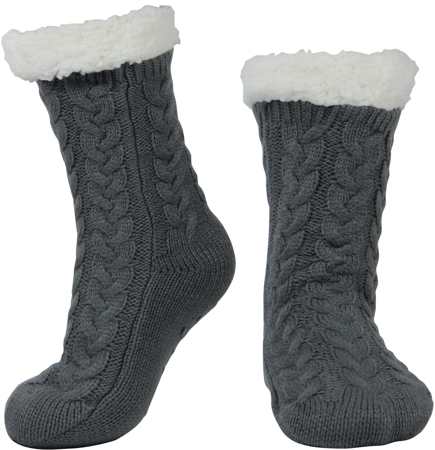 BenSorts Women Winter Thick Slipper Socks with Grippers Non Slip Warm Fuzzy Socks Christmas Gifts